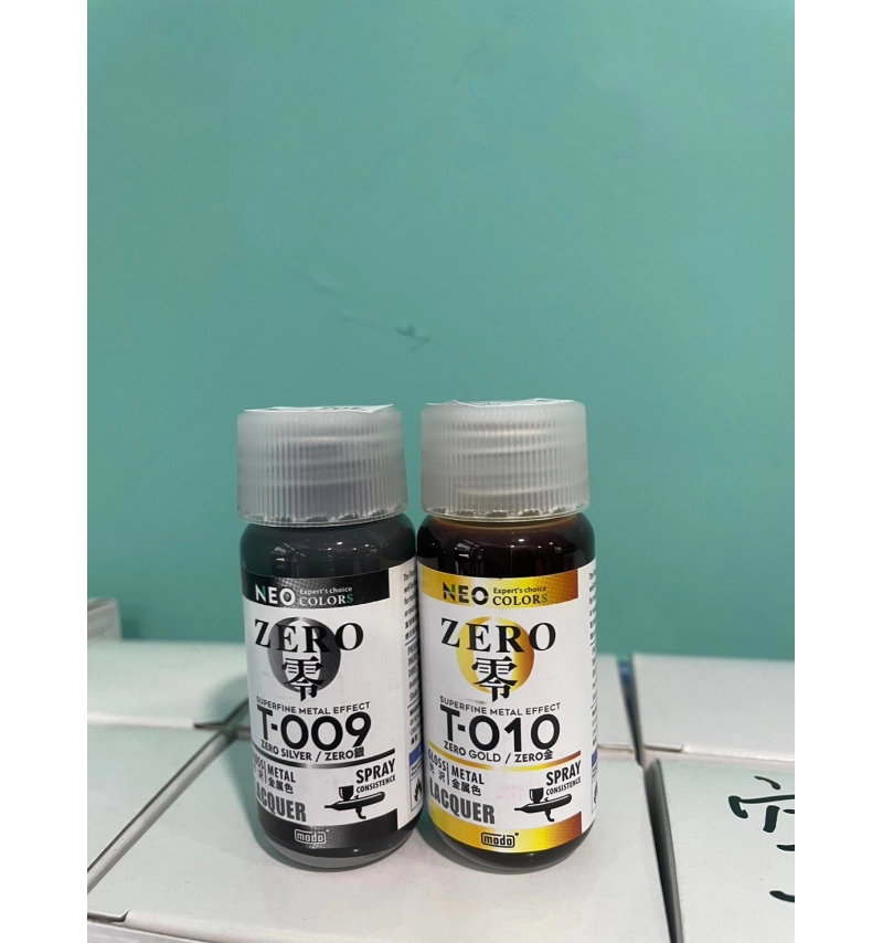 MODO T系列模型漆 ZERO零 極細金屬色 T009-T010 30ML