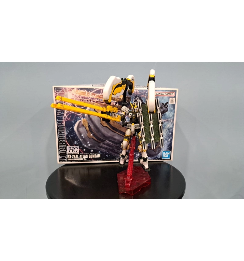 HG RX-78AL ATLAS GUNDAM 擎天神鋼彈 噴塗成品