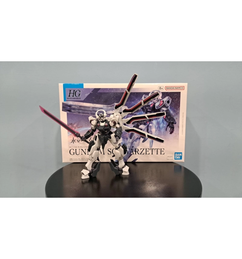 HG 水星的魔女 戰騎鋼彈 #25 噴塗成品