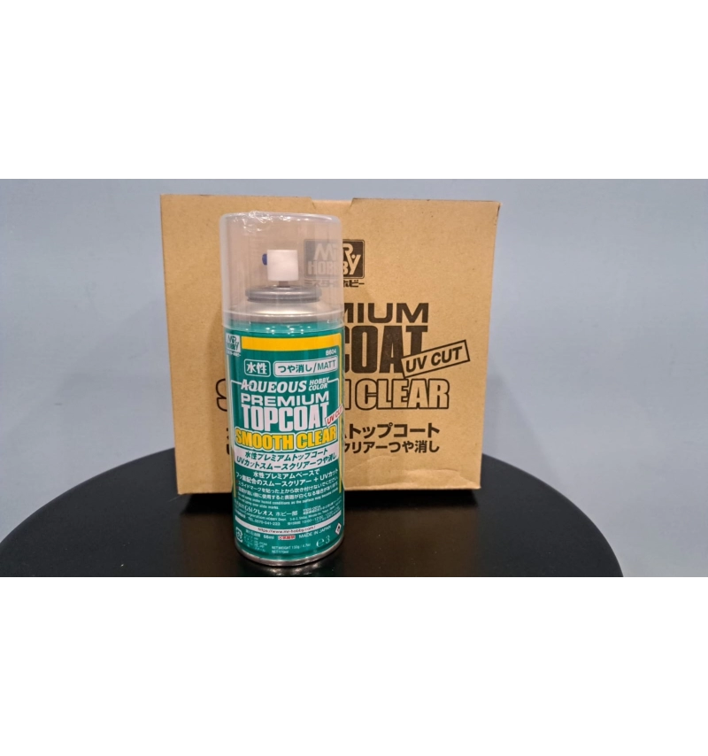 GSI 郡氏 Mr.Hobby水性消光 透明噴罐 抗UV B604