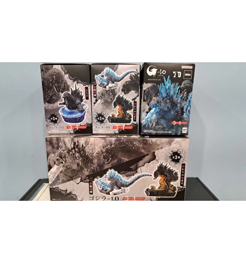PETITRAMA EX 哥吉拉 1.0 從零開始到負1 盲盒