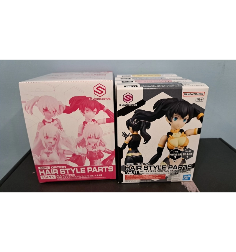 30MS 髮型配件套組 VOL.11 黑色