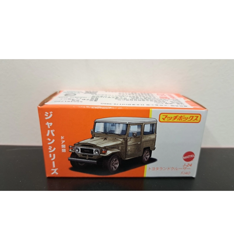 Matchbox 火柴盒小汽車 日本車款J-24 TOYOTA LANDCRUISER MATCHBOX FJ40