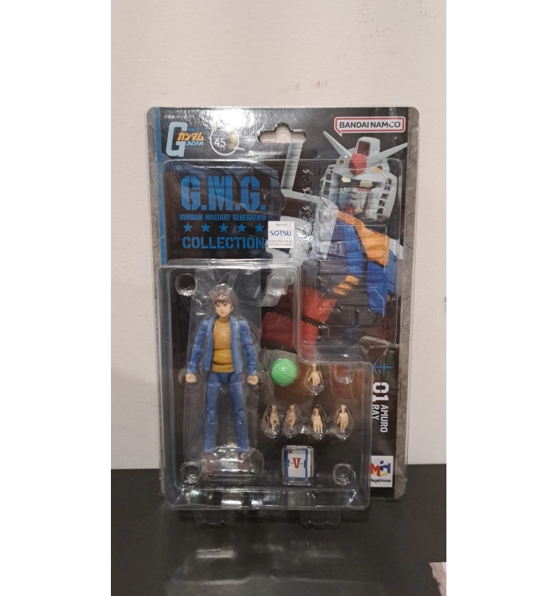 G.M.G. COLLECTION 機動戰士鋼彈 地球聯邦軍阿姆羅·雷 #01