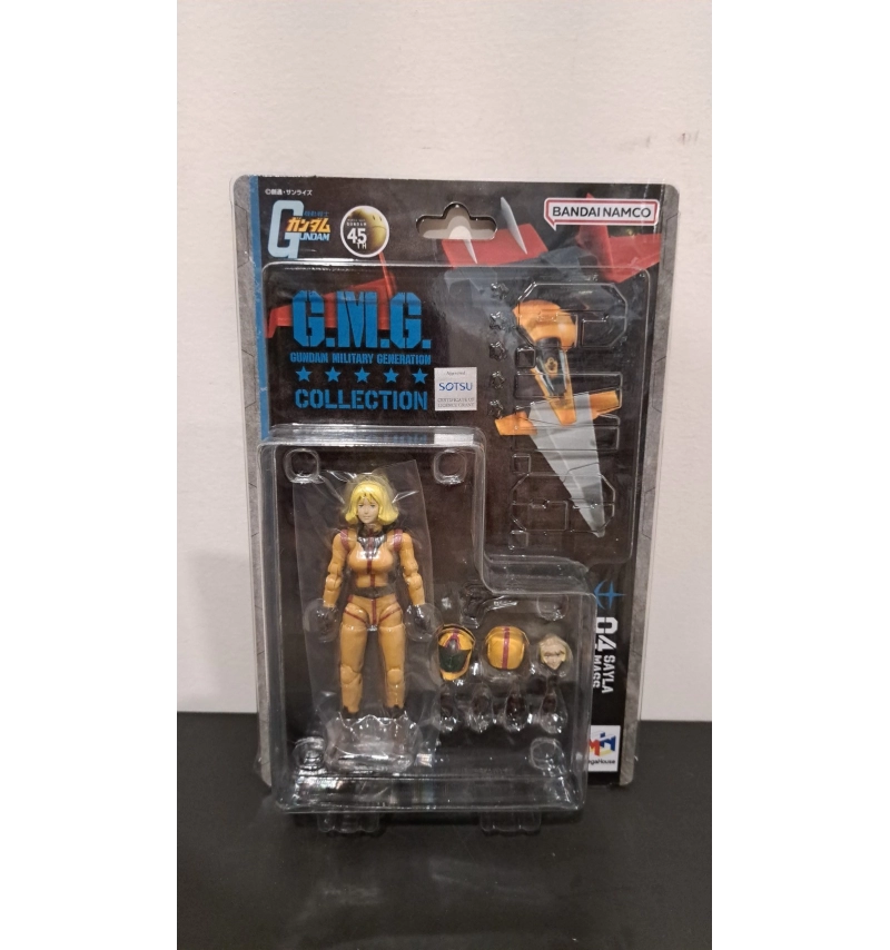 G.M.G. COLLECTION 機動戰士鋼彈 地球連邦軍 雪拉·瑪斯 #04