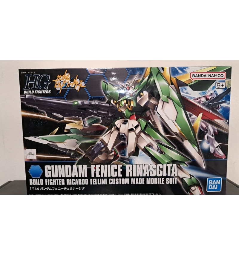 HG 重生鳳凰鋼彈 鋼彈創鬥者Gundam Fenice Rinascitav #017