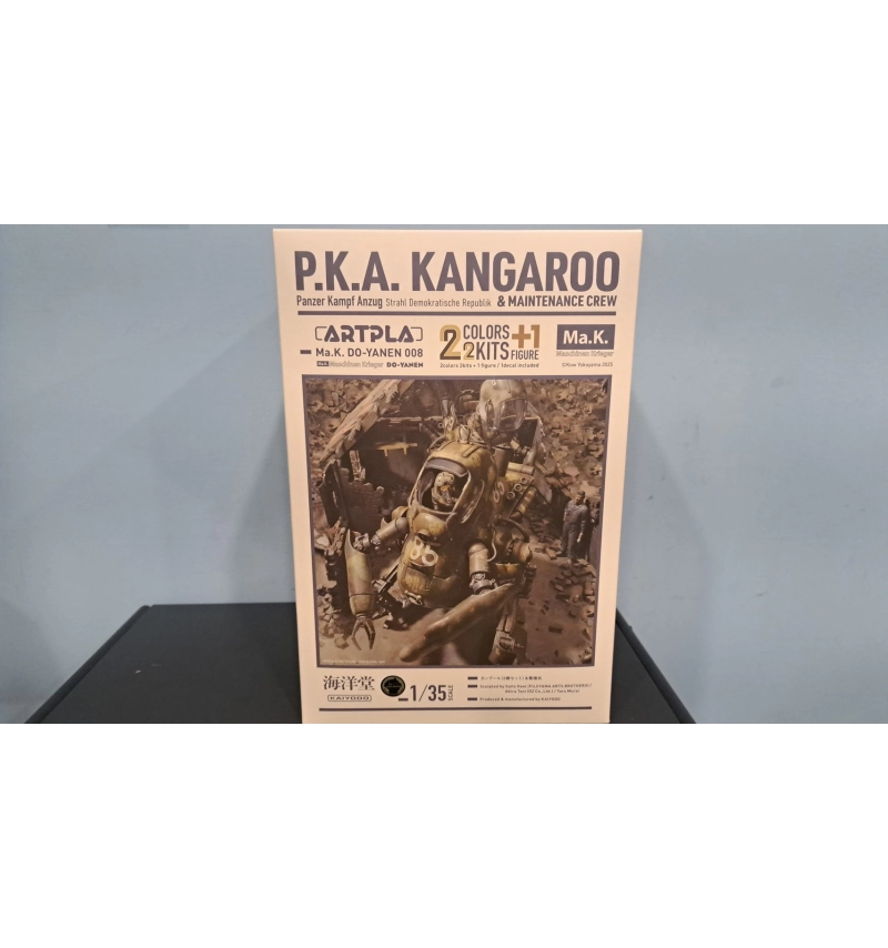 1/35 APTPLA機甲創世紀 雙足袋鼠 雙機套組＆維修兵