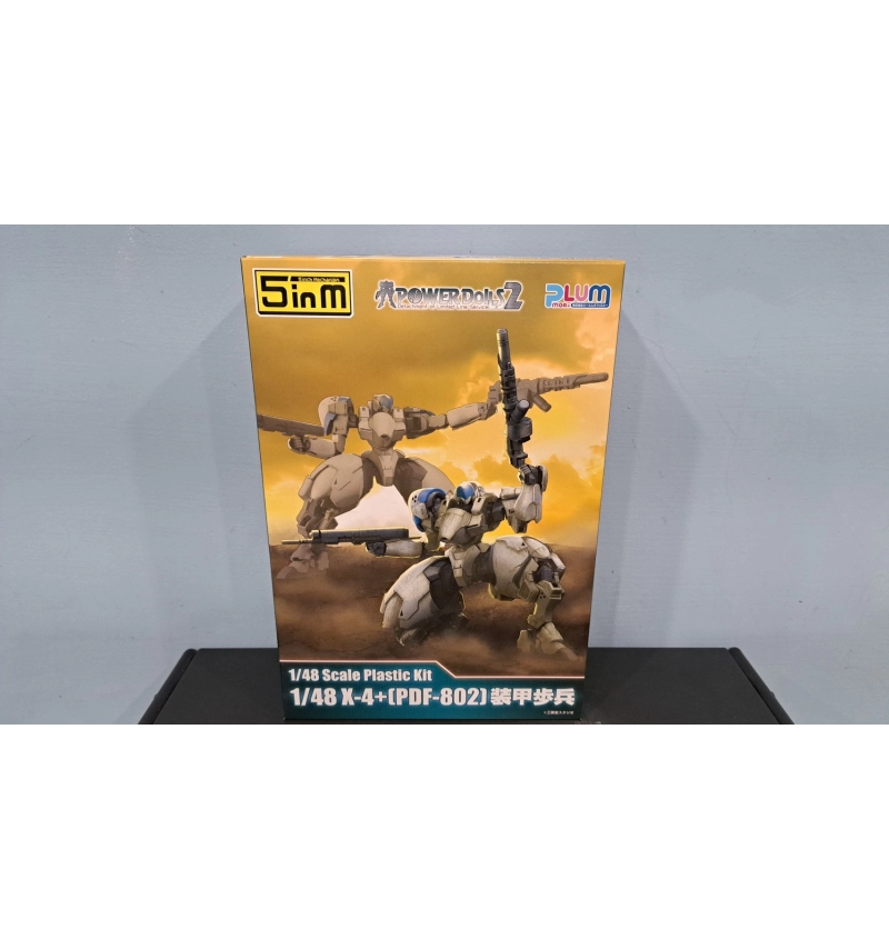 1/48 特勤機甲隊2 X-4+PDF-802 裝甲兵