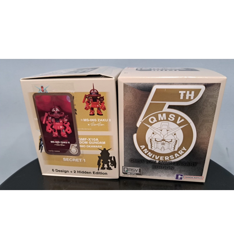 QMSV 迷你鋼彈盲盒 5週年 藝術家彩繪版 ZAKU II