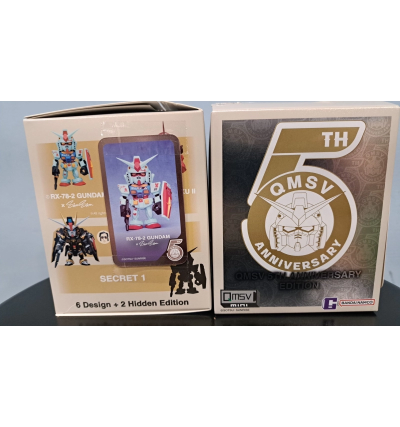QMSV 迷你鋼彈盲盒 5週年 藝術家彩繪版 RX-78