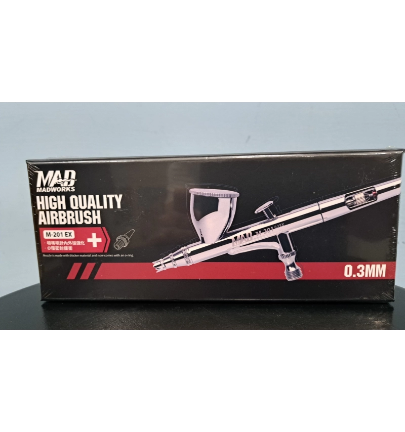 MAD M-201 EX 2024最新版本雙動式噴筆0.3mm