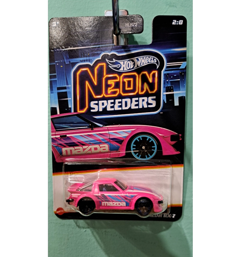 HW 小汽車 霓虹款 MAZDA RX7
