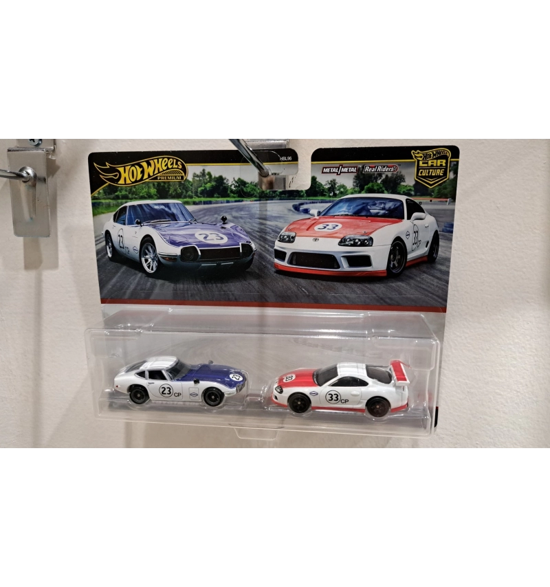 HW 小汽車 收藏2入組 Toyota 2000GT+Toyota Supra