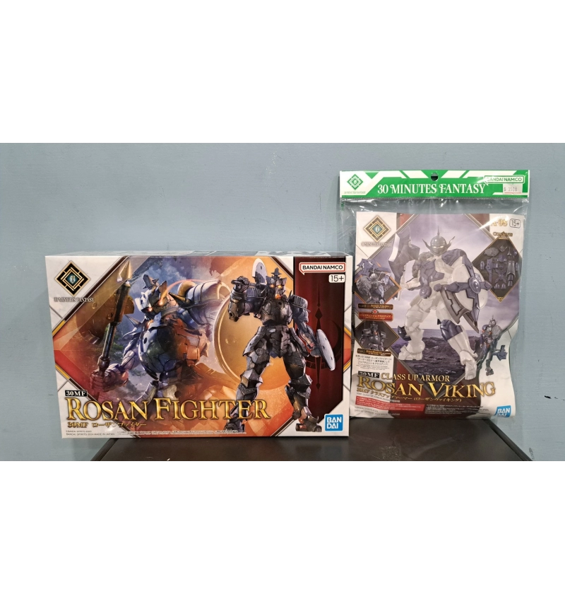 30MF 洛桑鬥士 #04+30MF 升級鎧甲 洛桑維京 #08