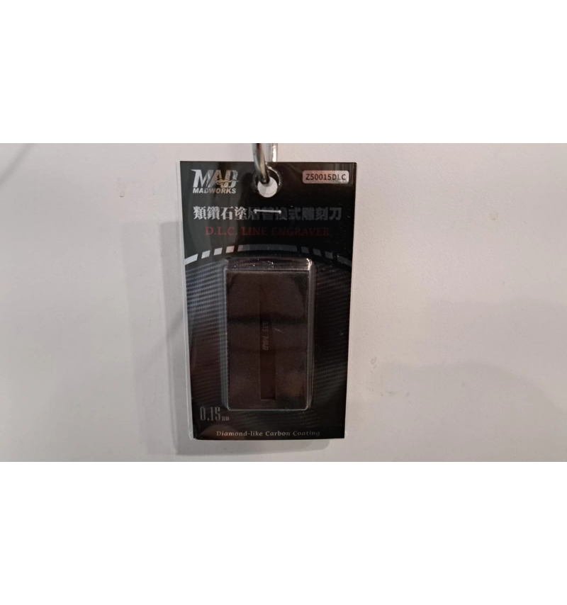 MAD 類鑽石塗層替換式雕刻刀 0.15MM
