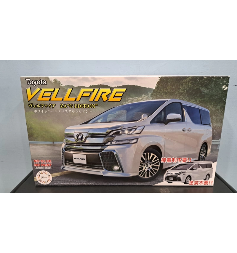 1/24車NEXT8 Vellfire ZA G EDITION 珍珠光澤