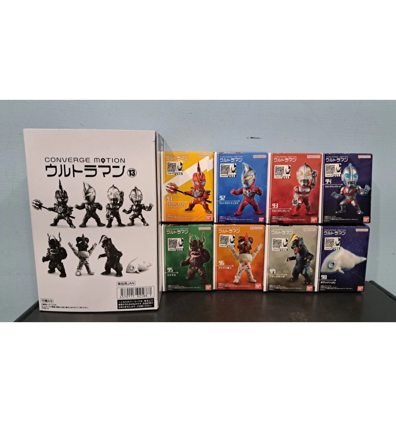 CONVERGE MOTION 超人力霸王13 全套8種