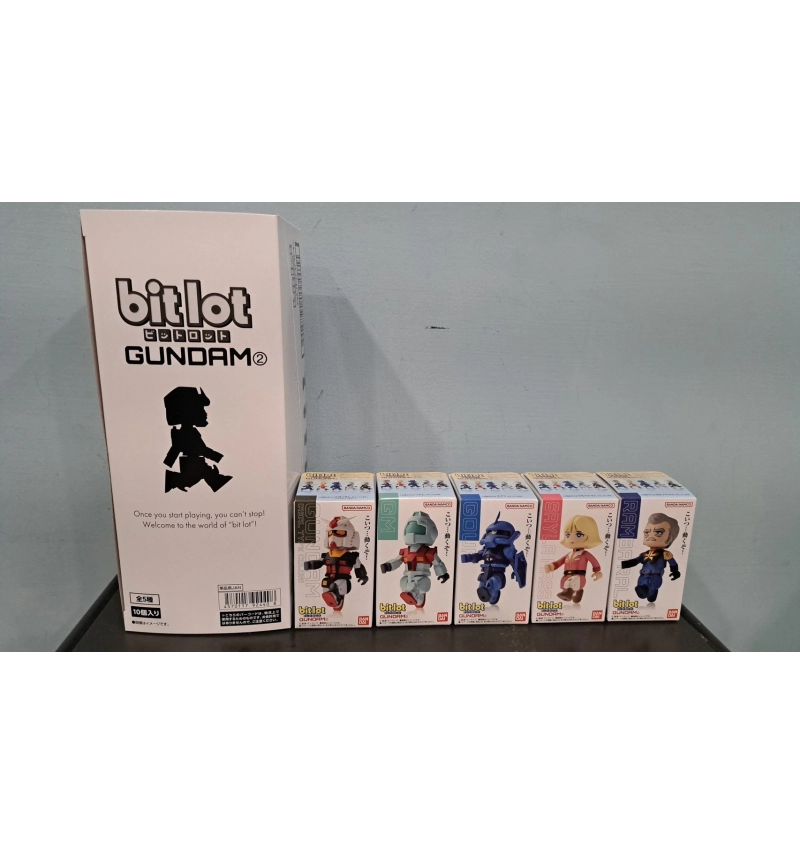 bit lot GUNDAM 第二彈 全套5種