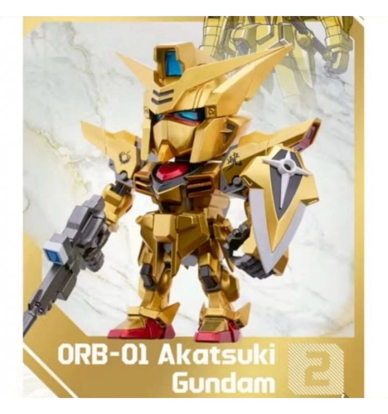 QMSV 迷你鋼彈盲盒 金色款 (已拆盒) 02曉