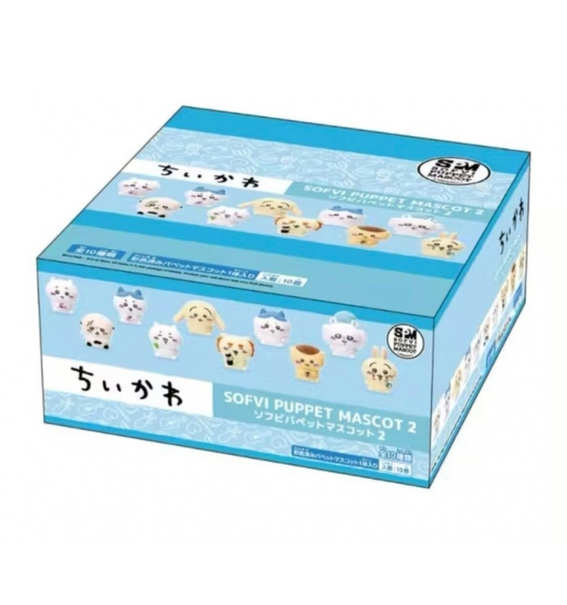 吉伊卡哇軟膠指偶 P2 (1中盒10入)