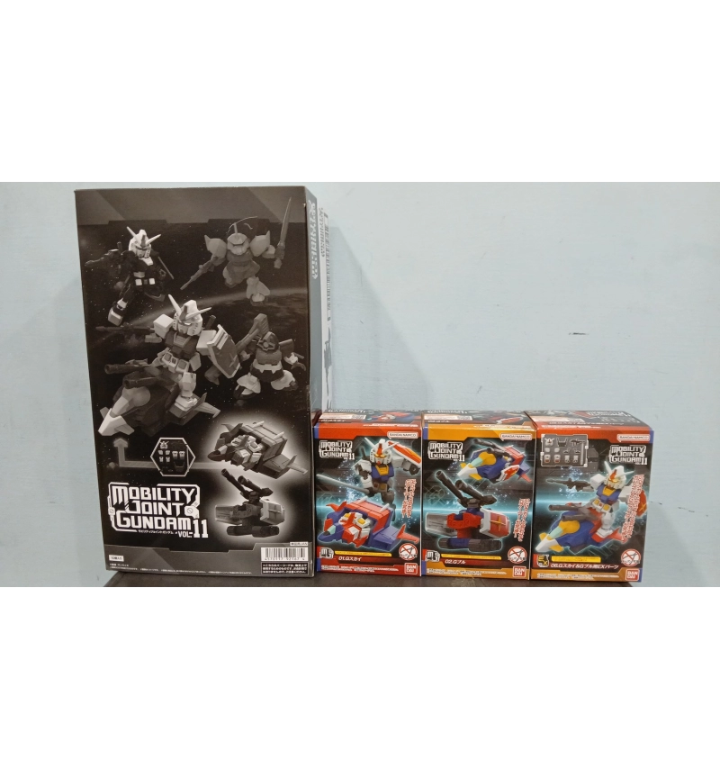 MOBILITY JOINT 鋼彈 VOL.11 1+2+6 初鋼 G戰機組合