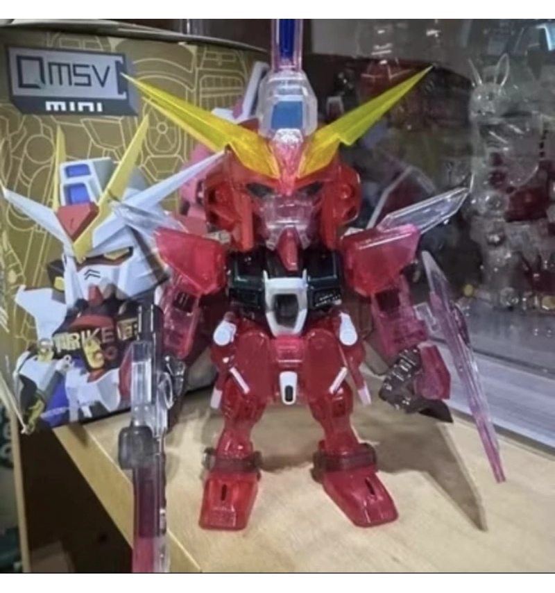 QMSV 迷你SEED鋼彈系列盲盒 彩透正義 （已拆封）