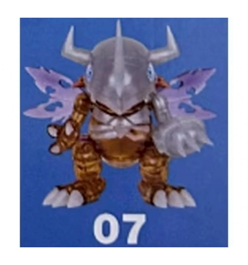 PLABKO 數碼寶貝大冒險 盲盒VOL.2 7機械暴龍獸(彩透版)