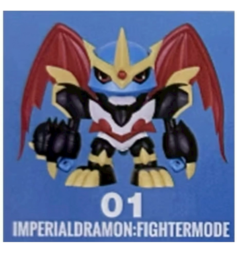 PLABKO 數碼寶貝大冒險 盲盒VOL.2 1帝皇龍甲獸