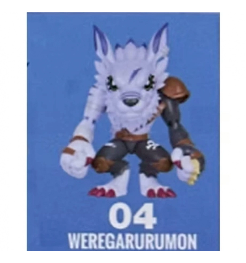 PLABKO 數碼寶貝大冒險 盲盒VOL.2 4獸人加魯魯