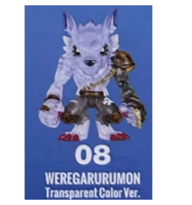 PLABKO 數碼寶貝大冒險 盲盒VOL.2 8獸人加魯魯(彩透版)