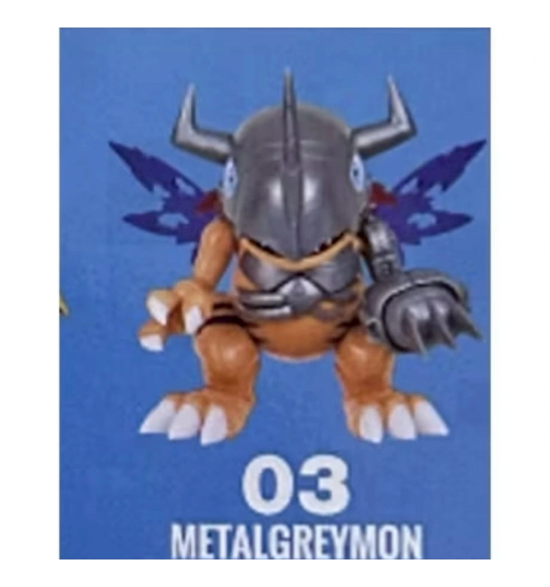 PLABKO 數碼寶貝大冒險 盲盒VOL.2 3機械暴龍獸