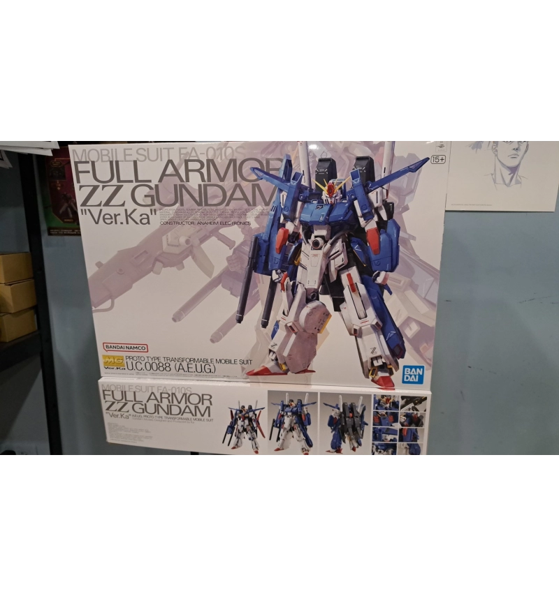 MG 全裝甲型ZZ鋼彈Ver. Ka