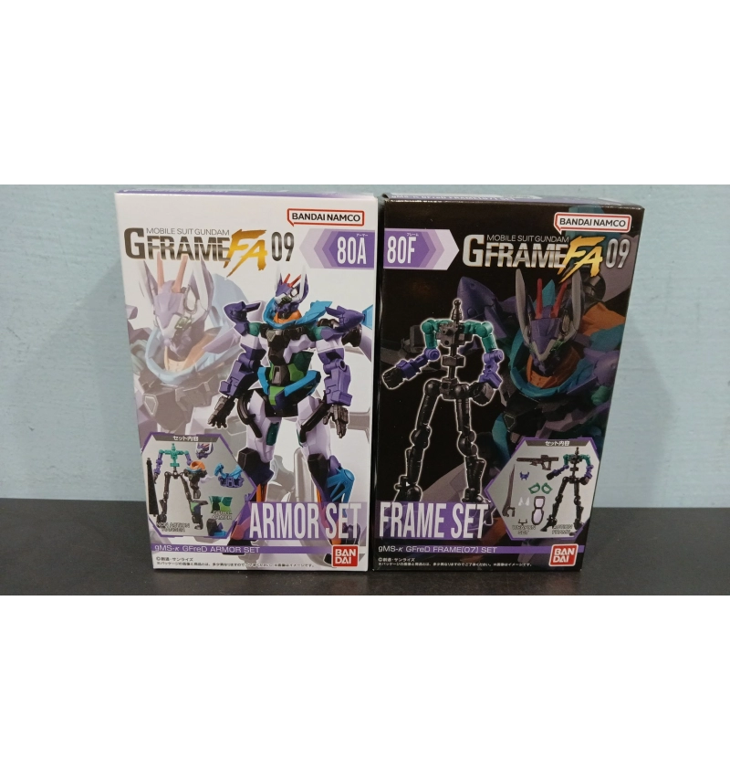 Mobile Suit 鋼彈 G-Frame FA 09 80A+80F