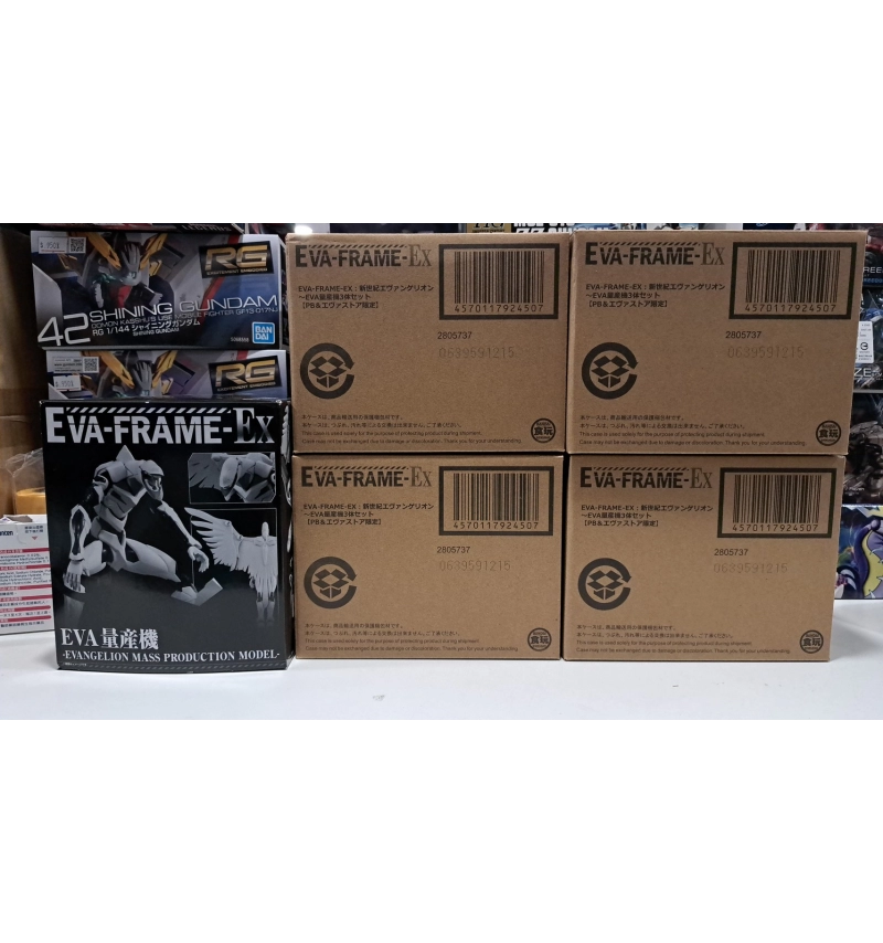 EVA-FRAME-EX 新世紀福音戰士量產機3體套組