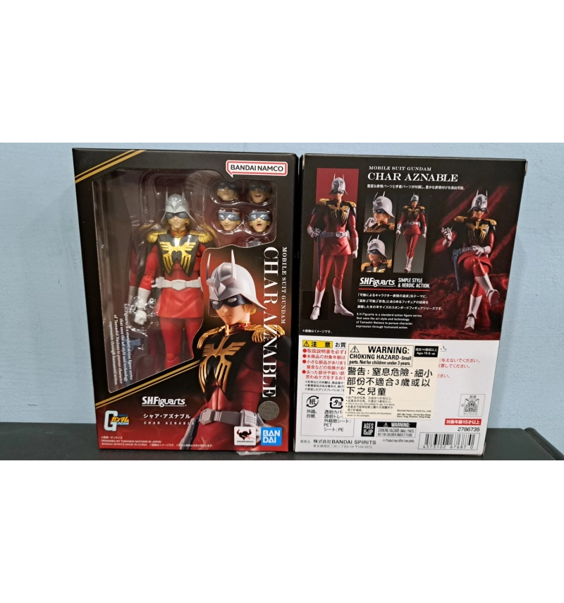 S.H.FIGUARTS 機動戰士鋼彈 夏亞‧阿茲納布爾