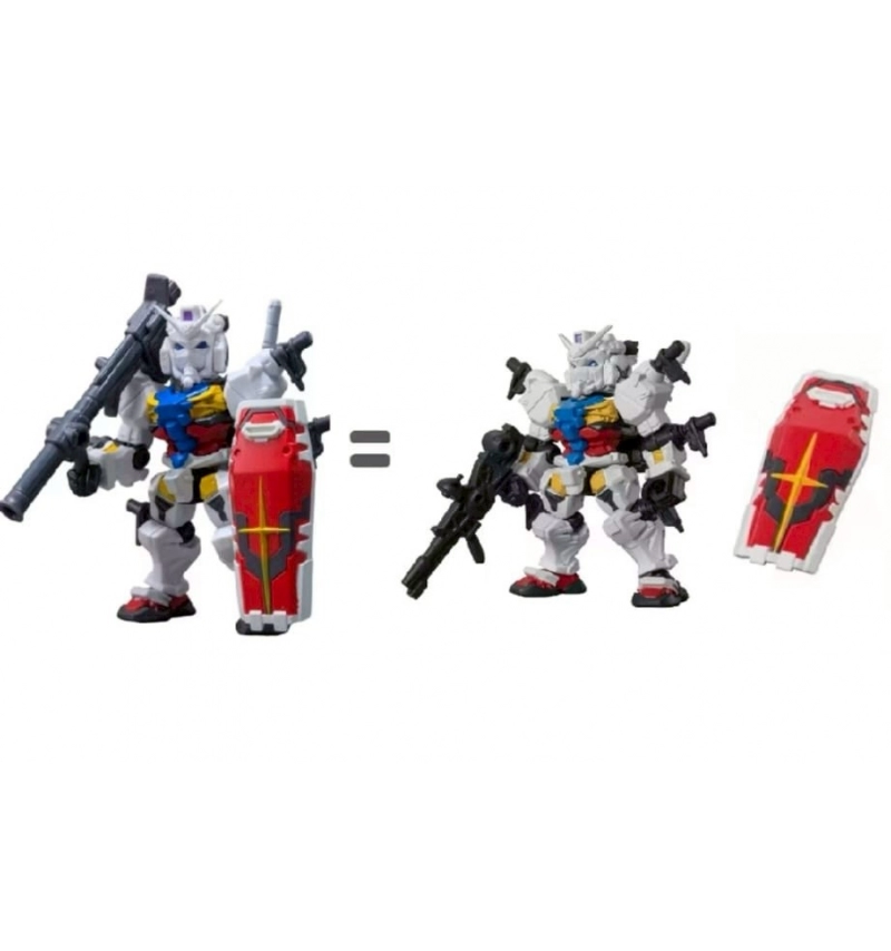 機動戰士鋼彈MOBILE SUIT ENSEMBLE 30系列 白色鋼彈+武器組
