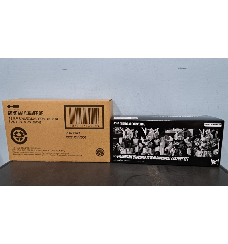 FW鋼彈 CONVERGE 15 周年UNIVERSAL CENTURY套組