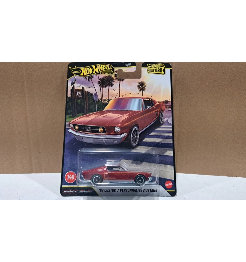 HW小汽車 林蔭大道 67 Custom Mustang