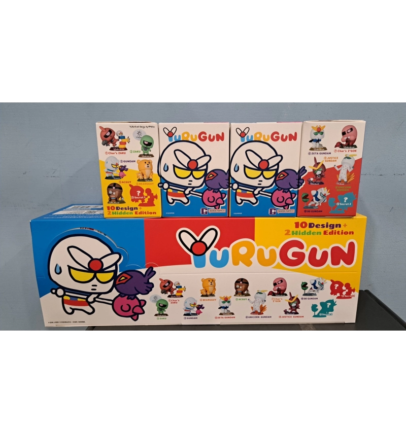 機動戰士鋼彈 YuRuGunQ版鋼彈系列盲盒 隱藏版