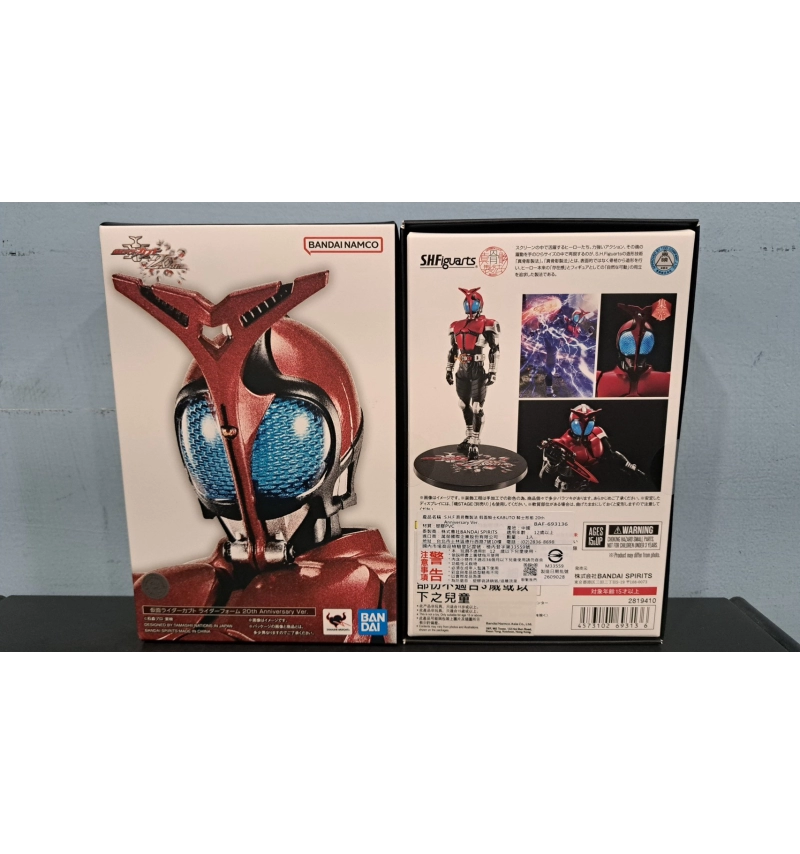 S.H.FIGUARTS 真骨雕製法 假面騎士KABUTO 騎士形態20th Anniversary Ver.
