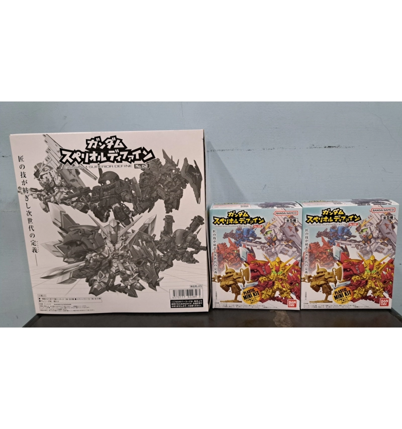 機動戰士鋼彈 SUPERIOR DEFINE 第 2 彈 全套5種